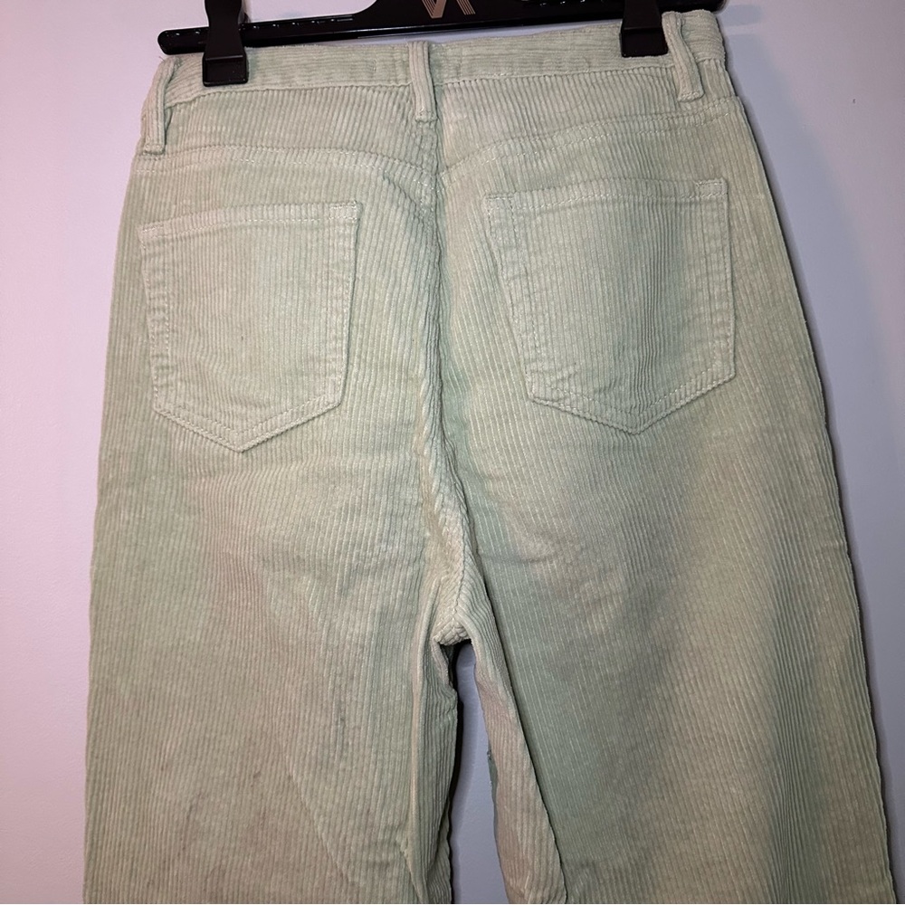 PacSun Green Corduroy Pants Size 28 - Picture 6 of 9